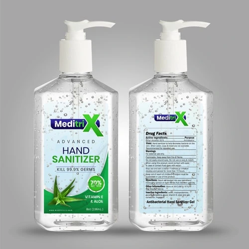Hand Sanitizer Labels